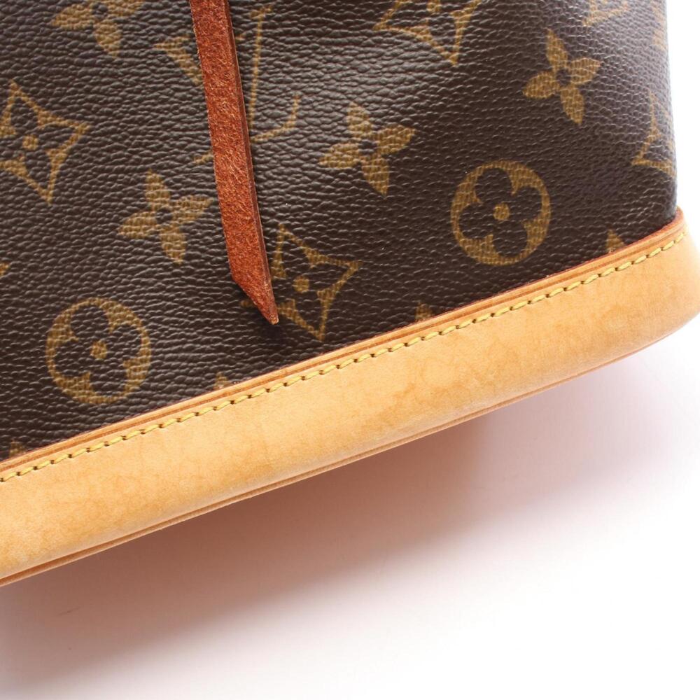 LOUIS VUITTON Authentic Brown Monogram Leather Noe Bag - Picture 9 of 11